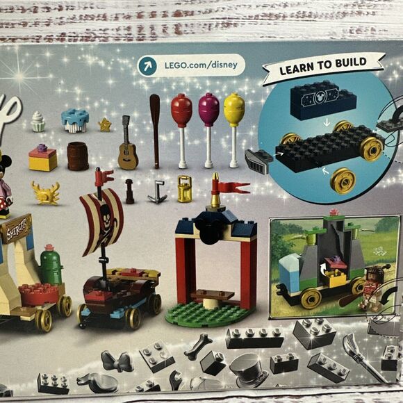 LEGO Disney 100 Celebration Train 43212 Building Toy Set 200 Pieces New - Picture 8 of 8